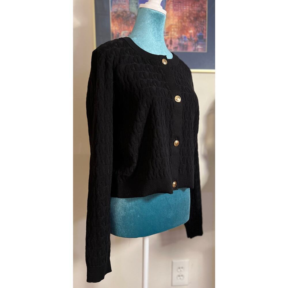 NWT Brand new Michael Kors MK logo knitted cardigan
Size medium
